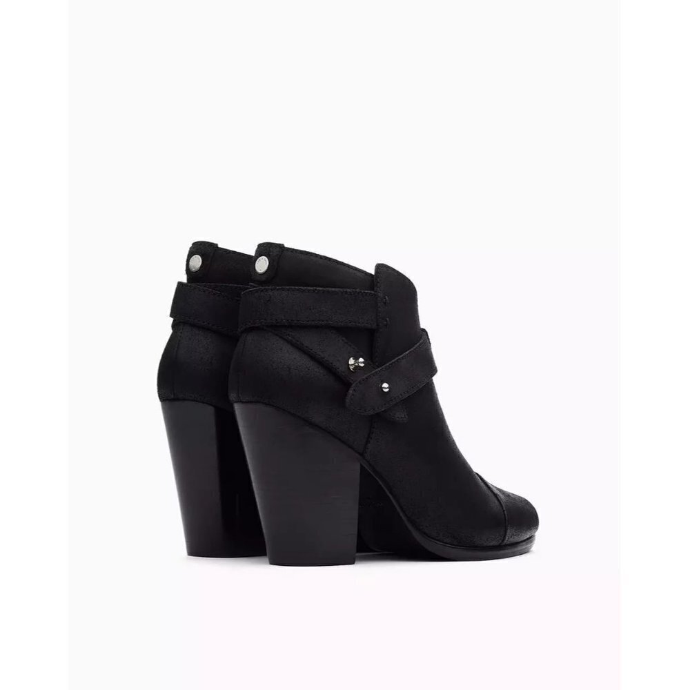 Rag & Bone Harrow Boot Asphalt Waxy Womens Size 3… - image 3